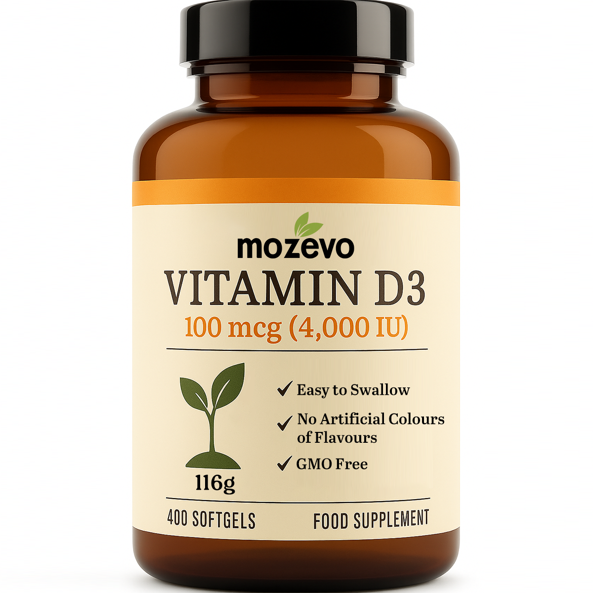 Mozevo® Vitamin D3 4000IU