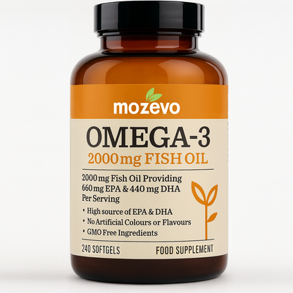 Mozevo® Omega 3 2000mg Pure Fish Oil
