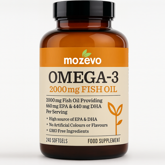 Mozevo® Omega 3 2000mg Pure Fish Oil