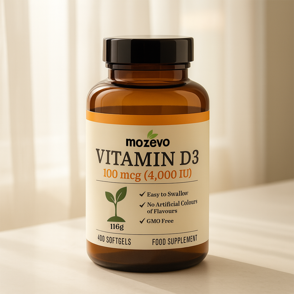Mozevo® Vitamin D3 4000IU