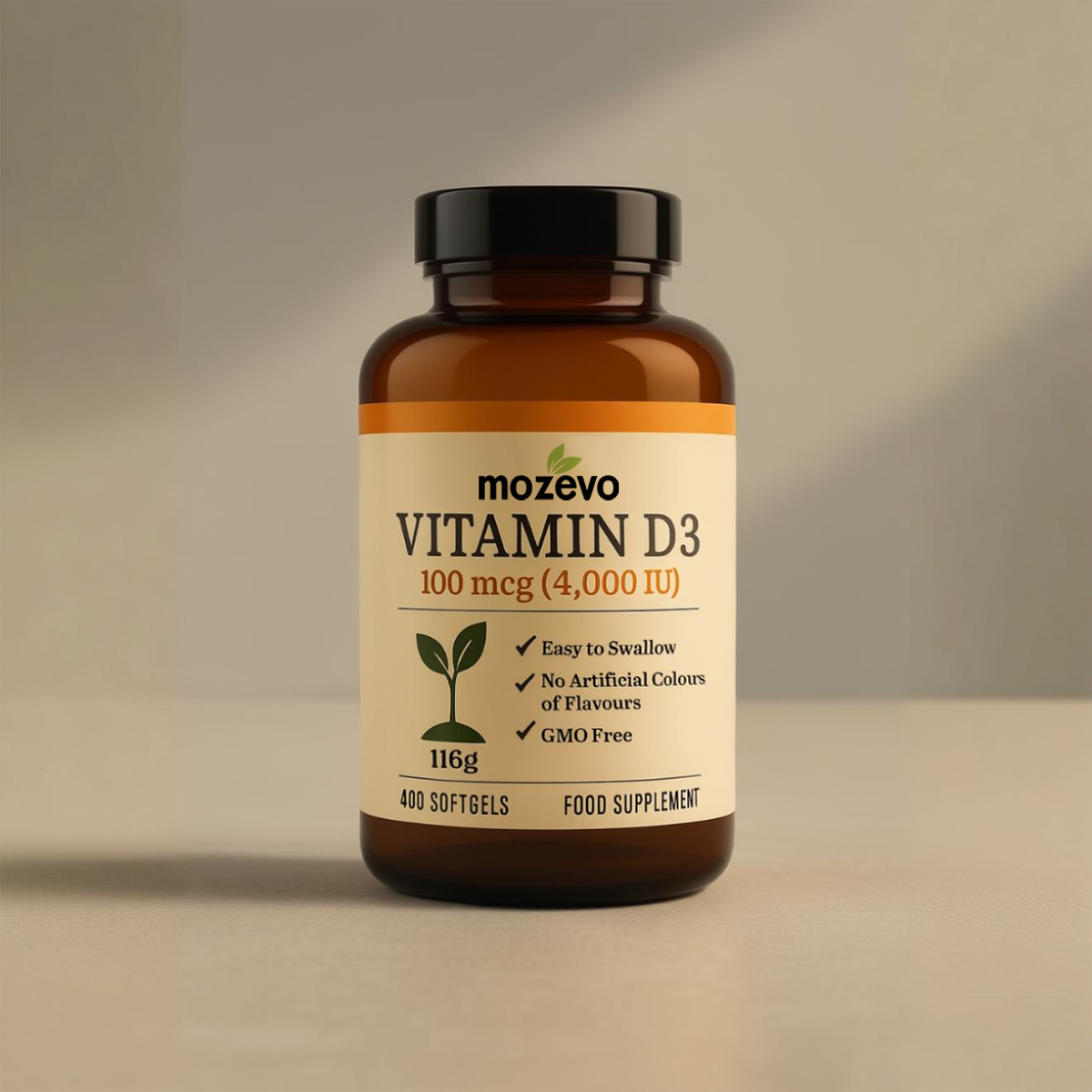 Mozevo® Vitamin D3 4000IU